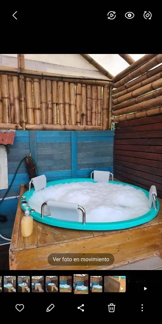 Cabana La Trinidad Sta Elena Medellin Luxury tent